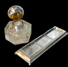 ENCRIER ET PLUMIER ANCIEN EN