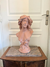 Ancien Buste Jeune Femme