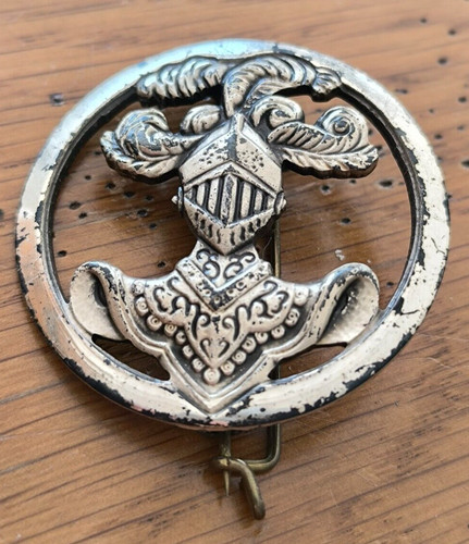 Insigne argenté militaire - argenté,