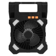 Uimoso Ventilateur solaire portable 20000 mAh avec panneau 7 W et LED intégrée