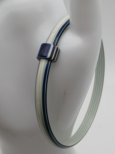 Bracelet bleu blanc léa - bleu,