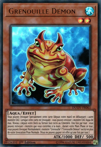 Grenouille démon - grenouille,