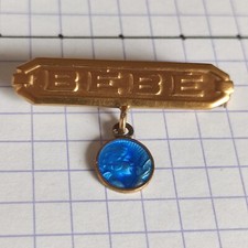 ancienne Broche plaqué or