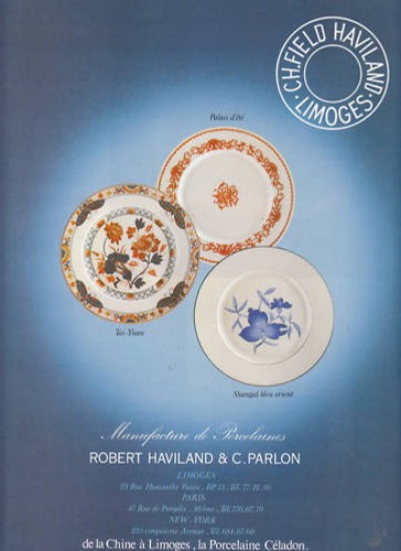 Publicité ancienne porcelaine