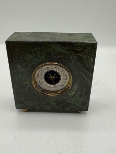 Barometre ancien malachite - barometre,