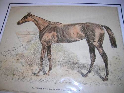 Gravure couleurs toucques - couleurs.,