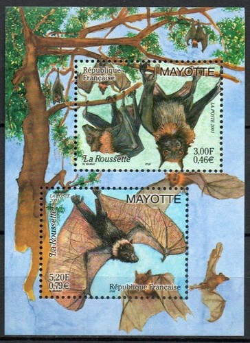 Mayotte 2001 bloc - ,