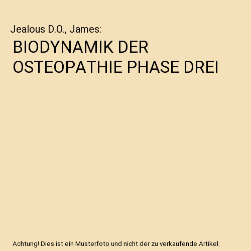 Biodynamik der osteopathie - biodynamik,