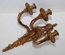 Applique en bronze doré à