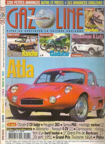 Gazoline atla 1958 matra - 96,
