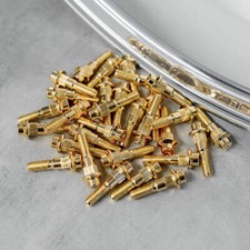 80x Gold Plated BBS RC RT 2PC