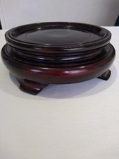 Grand Support en bois pour vase