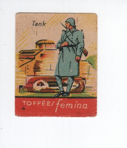 Chromo armée française tank - française,