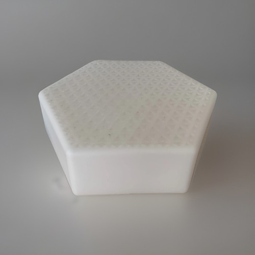 Plafonnier hexagonal verre de - plafonnier,
