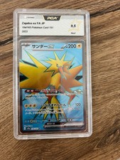 Carte Pokémon Electhor Ex FA 194/165 PCA 9.5 NEUF - Pokémon Card 151 2023 JP
