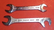 jeu de 2 clé plate fourche Facom en pouces