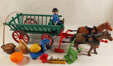 Playmobil -- Pièce de rechange -- Charrette -- 3246 -- 