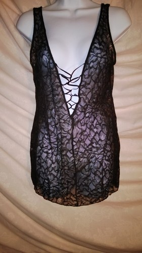 Victoria secret black sheer - victoria's,