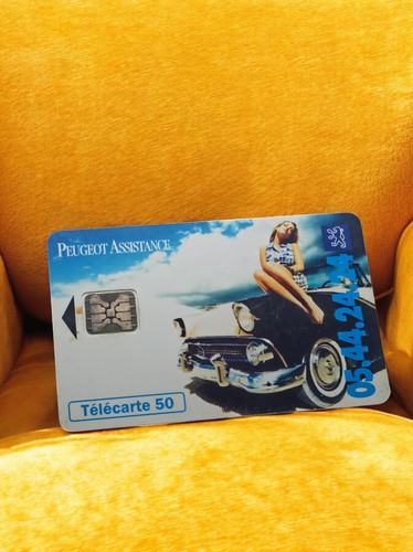 Télécarte vintage peugeot - télécarte,