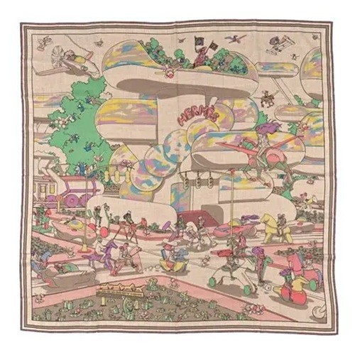 Hermes 140 shawl - hermes, scarf