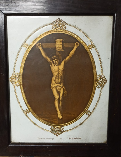 Cadre noir religieux - noir,
