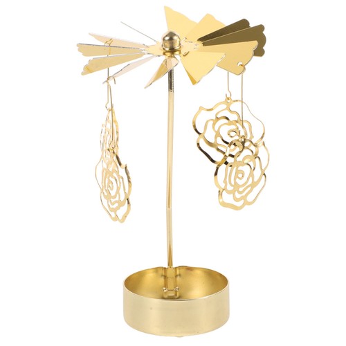Porte bougie carrousel rotatif - porte-bougie,
