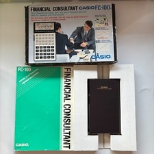 CASIO FC-100 - Calculatrice Financière Financial Consultant - Japan - en boite
