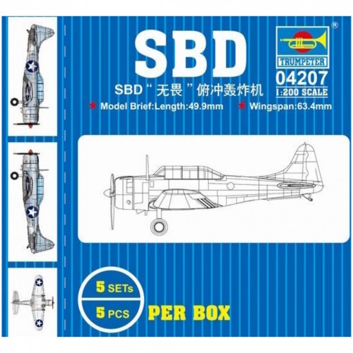 Trumpeter sbd 200 kit - trumpeter,