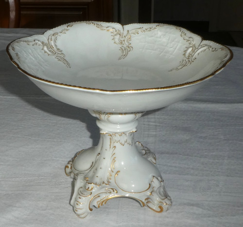 Coupe fruits porcelaine - fruits,