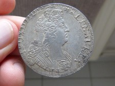 Ecu aux 8 L de louis XIV du 2nd type 1704 A (Paris)