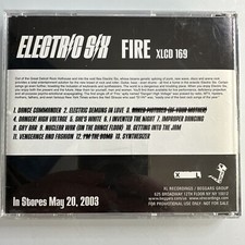 Electrix Six Fire CD Promo