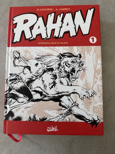 Rahan intégrale noir blanc - rahan, et