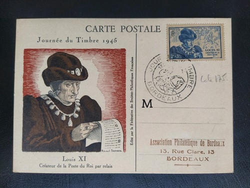 Carte premier jour journée - journée, du