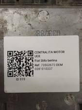 0281010337 boîtier moteur uce