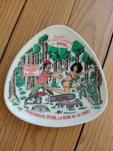 Stihl ancien cendrier - ⚜️stihl,