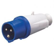 Prise Industrielle IP44 16A 2P+T Tension 220V À 2 Postes Normes CEE