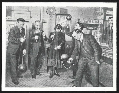 1906 jeu de bilboquet - jeu,
