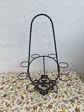 Ancien Présentoir Serviteur Liqueur Fer Forgé Deco Vallauris ? Vintage