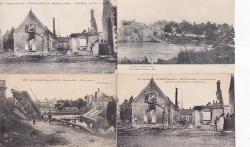 Lot antique postcards war - of, 4