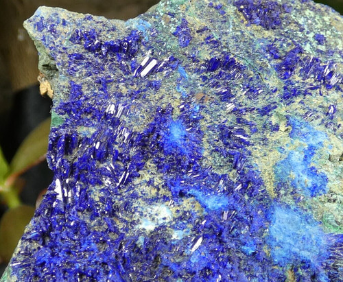 Cristaux azurite malachite - azurite,