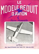 MRA N°397 PLAN : CANARD-CAOUTCHOUC TRANSFORMABLE EN PLANEUR ET PLANEUR TANDEM