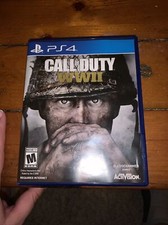 Play Station CALL OF DUTY WWII World War 2 video game Sony PlayStation PS 4 2017