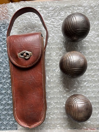 Boules pétanque triplette - boules,