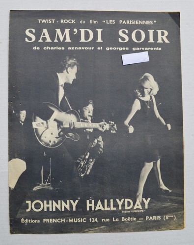 Partition johnny hallyday - partition,