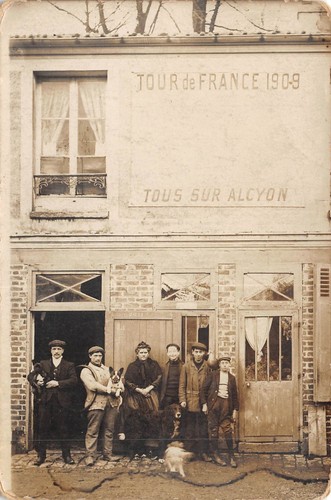 Cpa cyclisme carte - photo, /