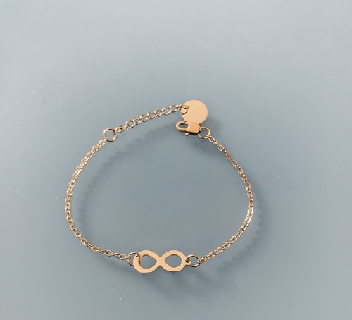 Bracelet infini acier - bracelet,