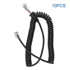 10X Mic Cord Cable For Yaesu