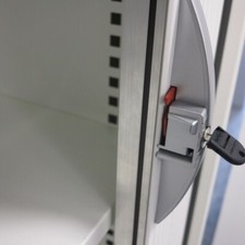 serrure complete avec 2 clés pour armoire métallique Haworth