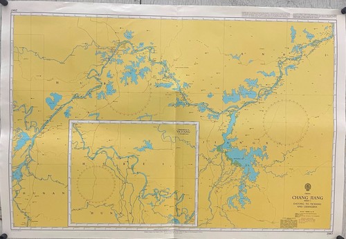 Carte fleuve chang - fleuve,