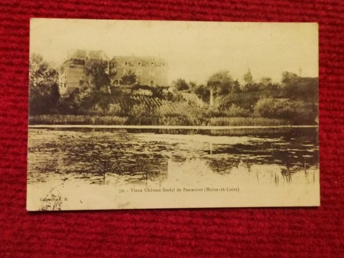 Cpa vieux château féodal - 49,